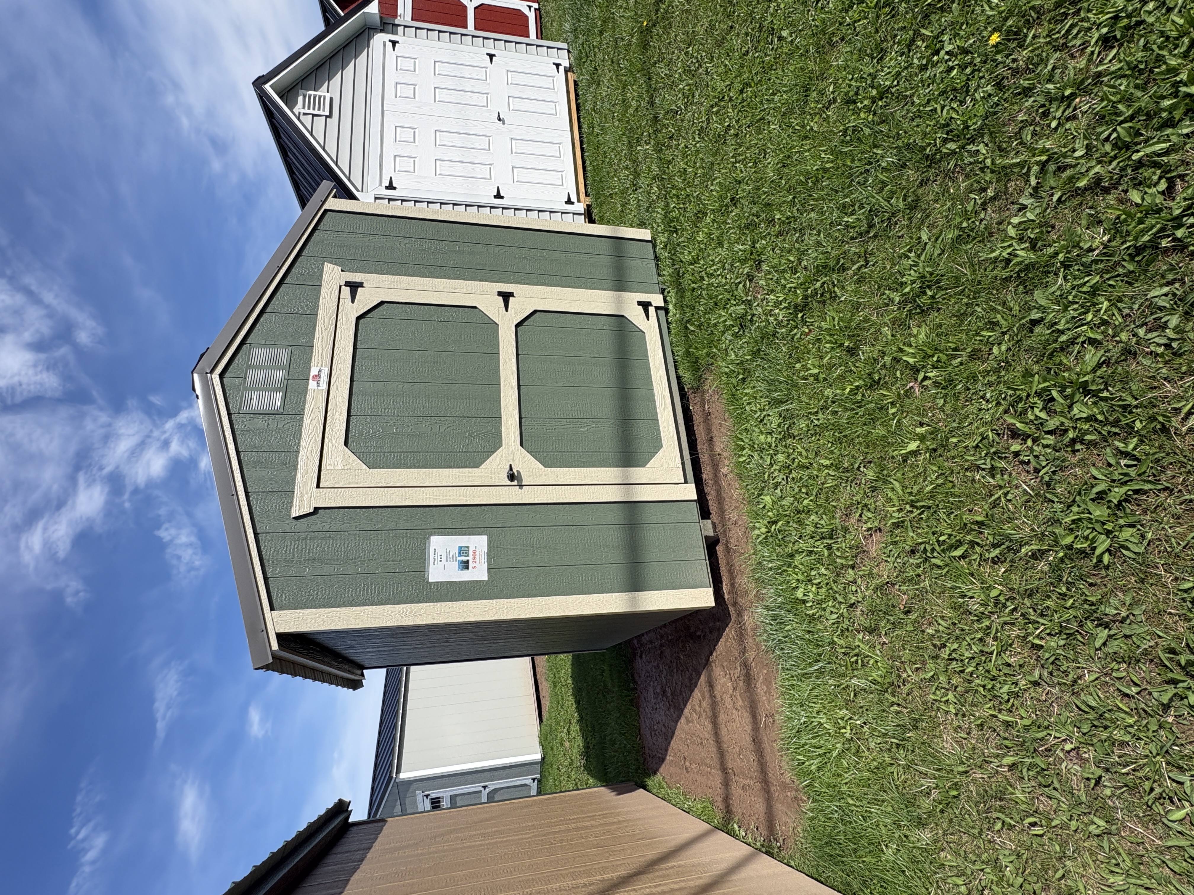 8x8 Utility Shed