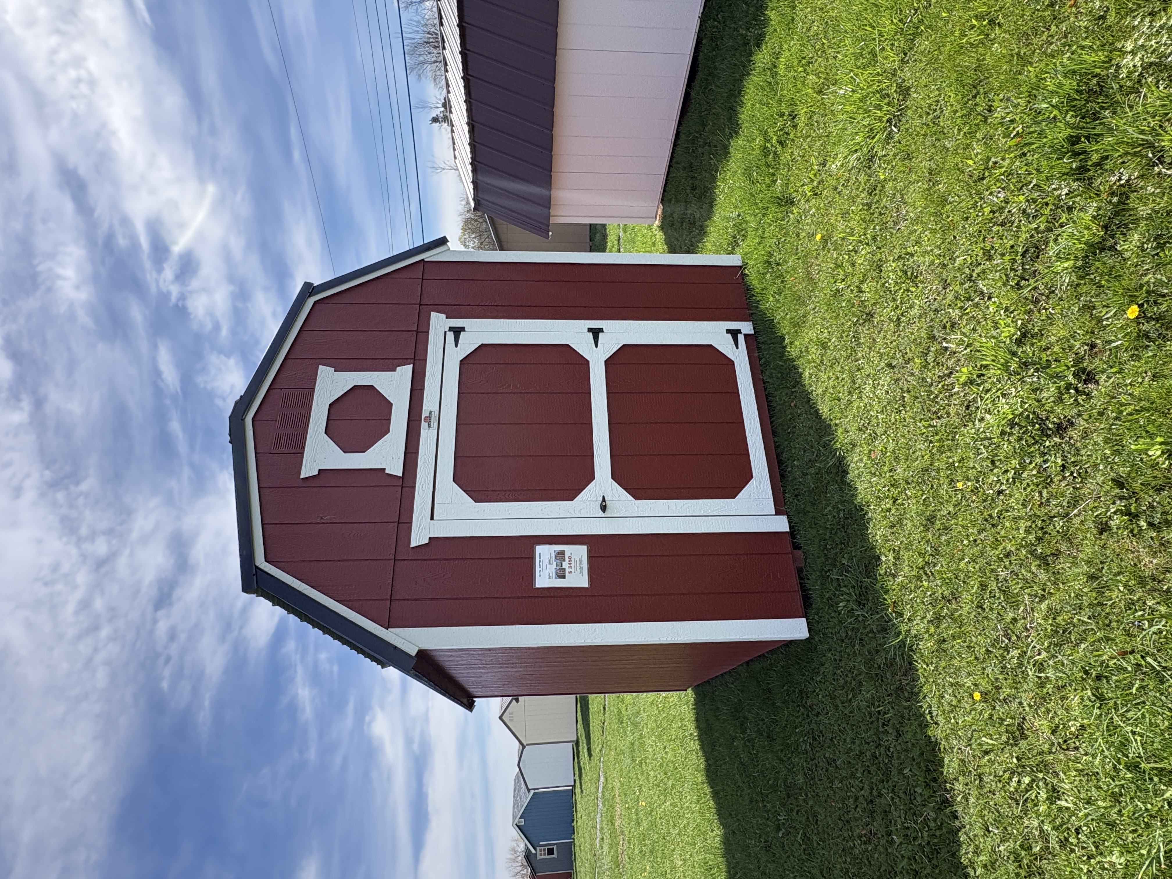8x10 Lofted Barn 