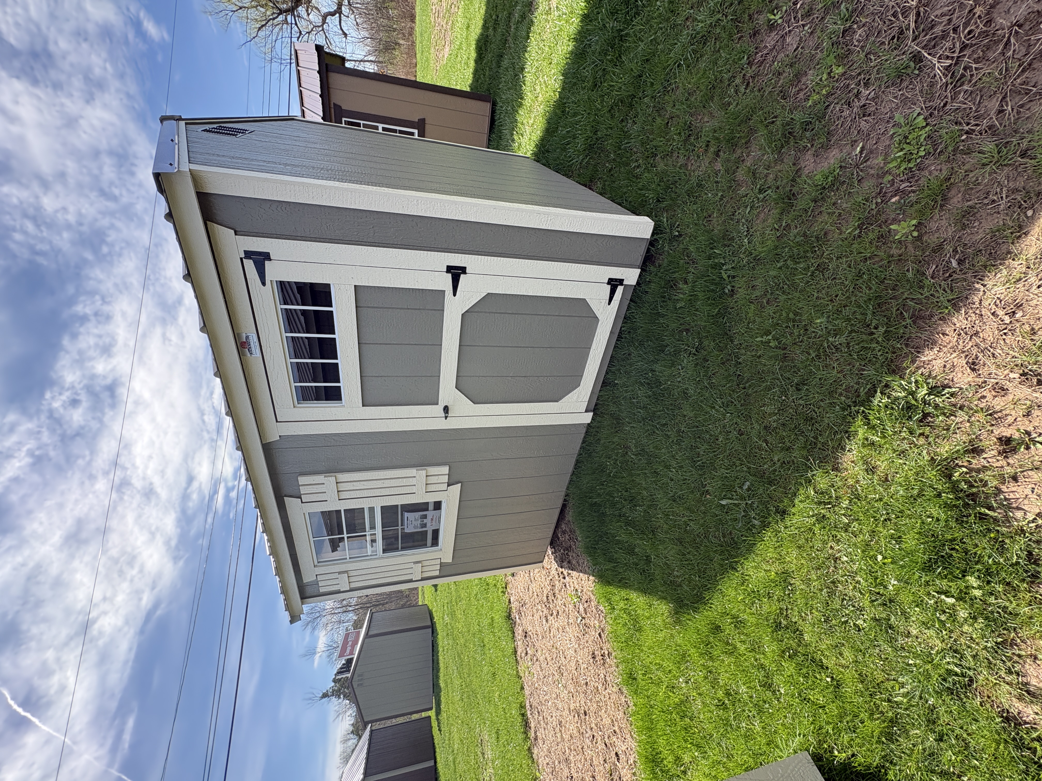 8x10 Side Utility Shed