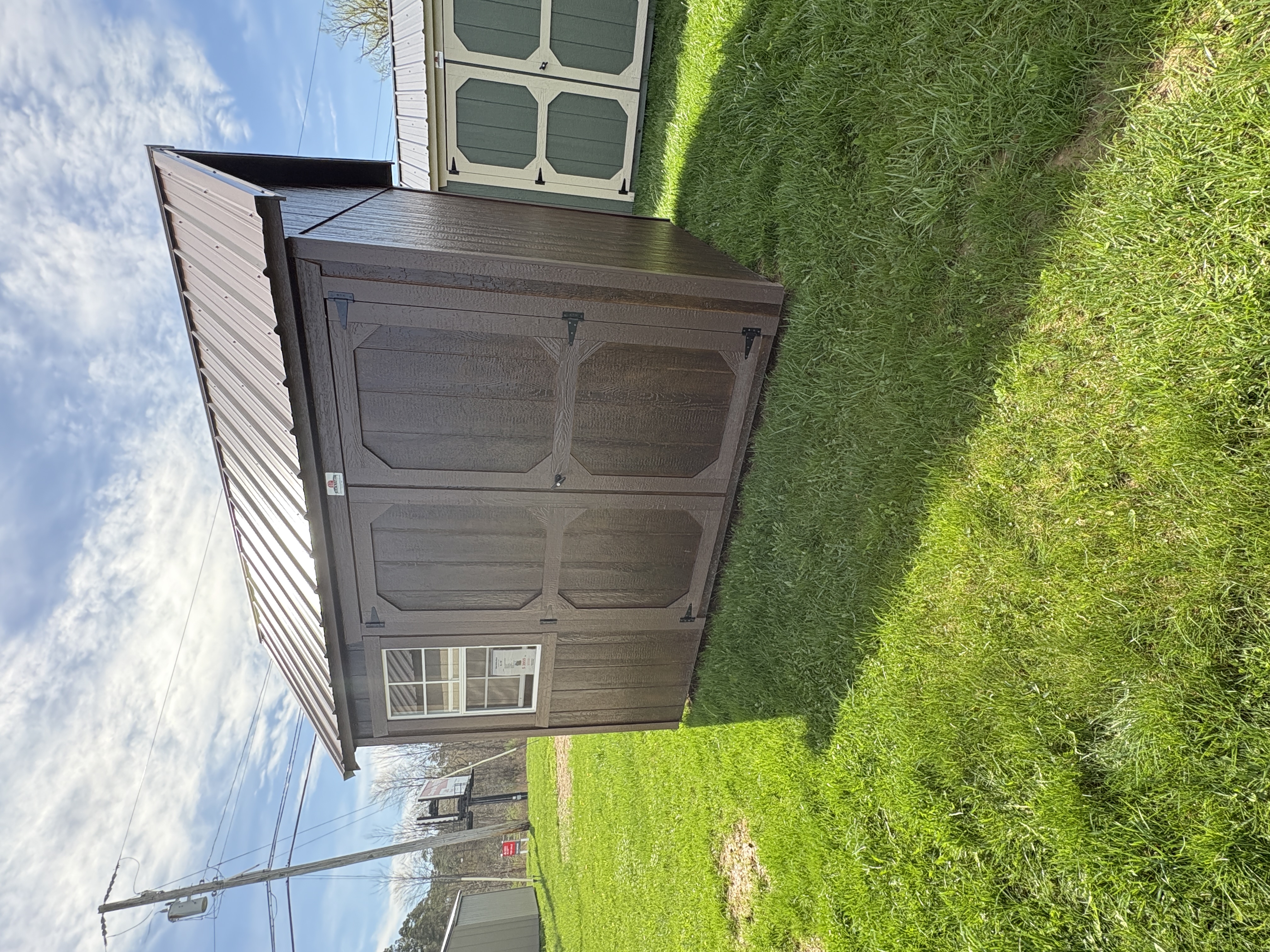 8x10 Side Utility Shed