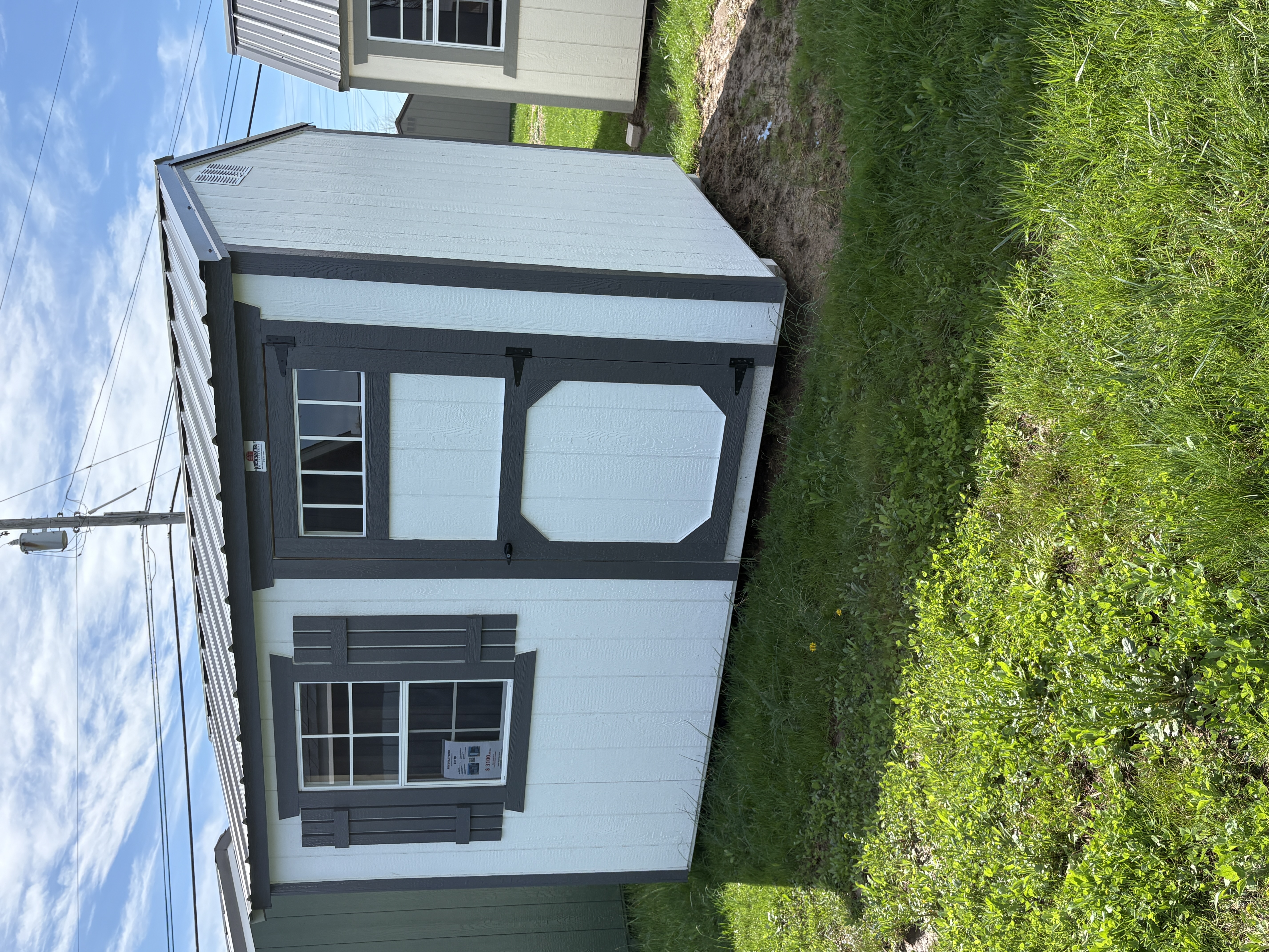 8x10 Side Utility Shed