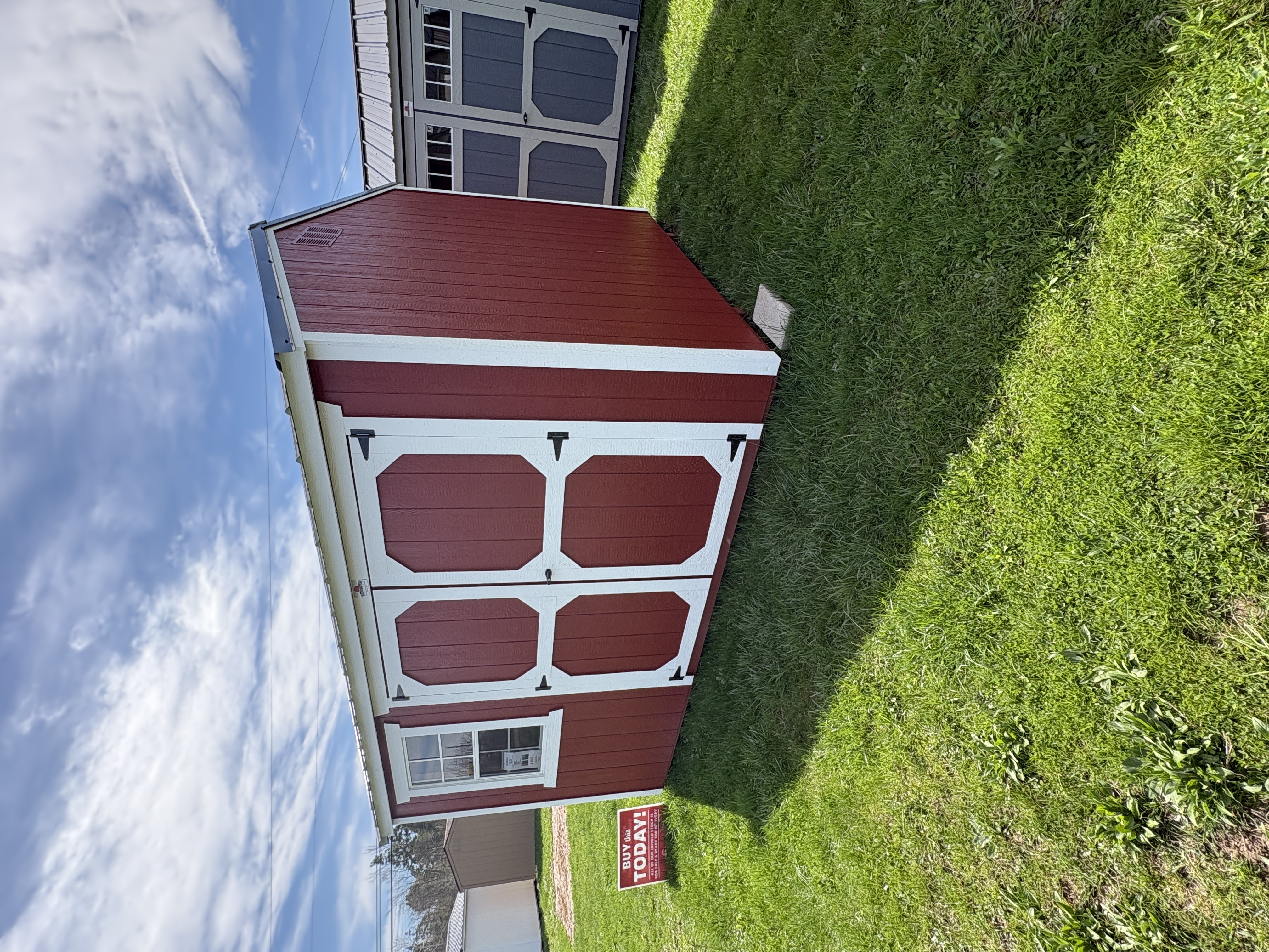 10x12 Side Utility Shed