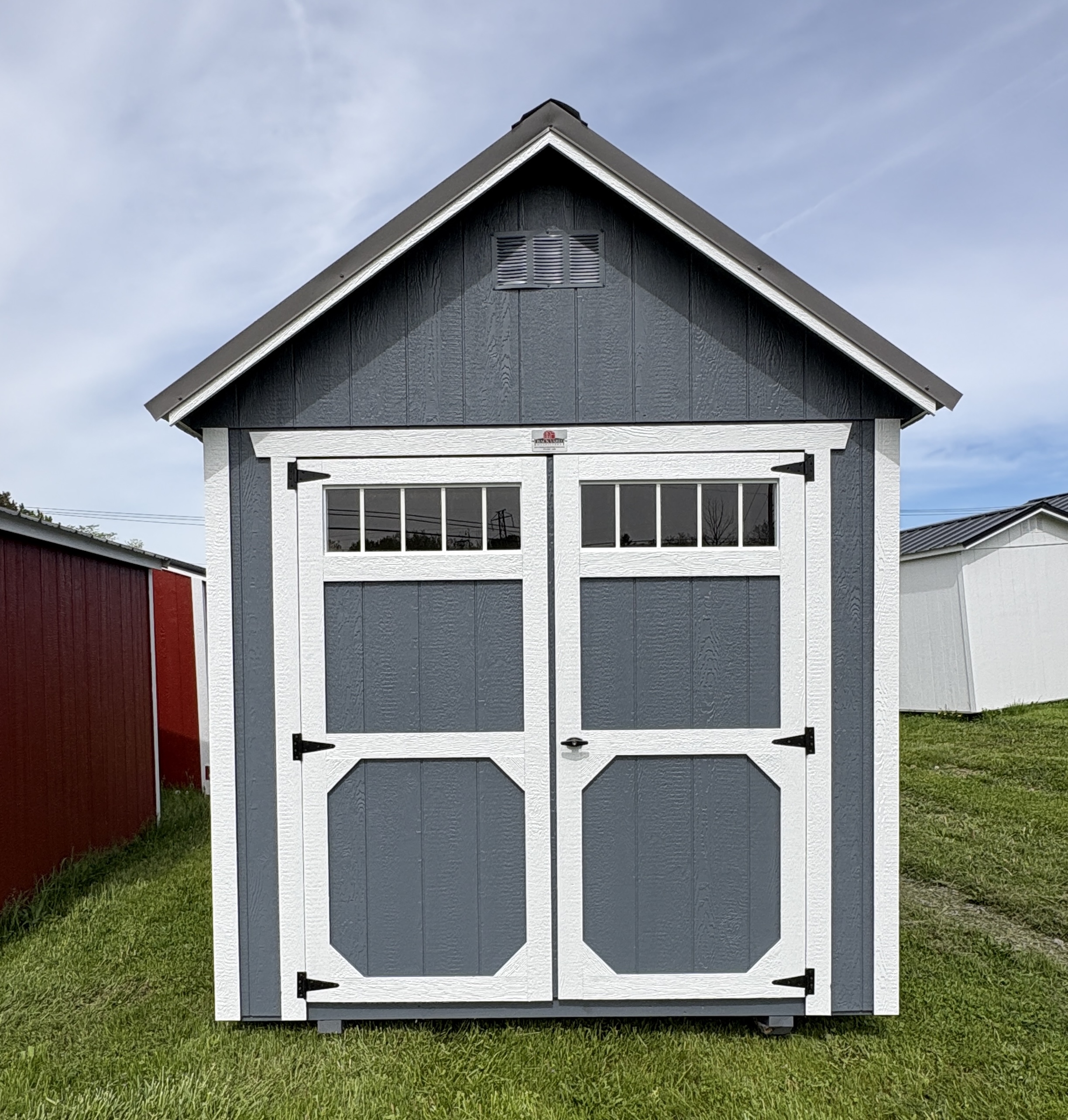 8x14 Utility Shed w/ 7' Walls