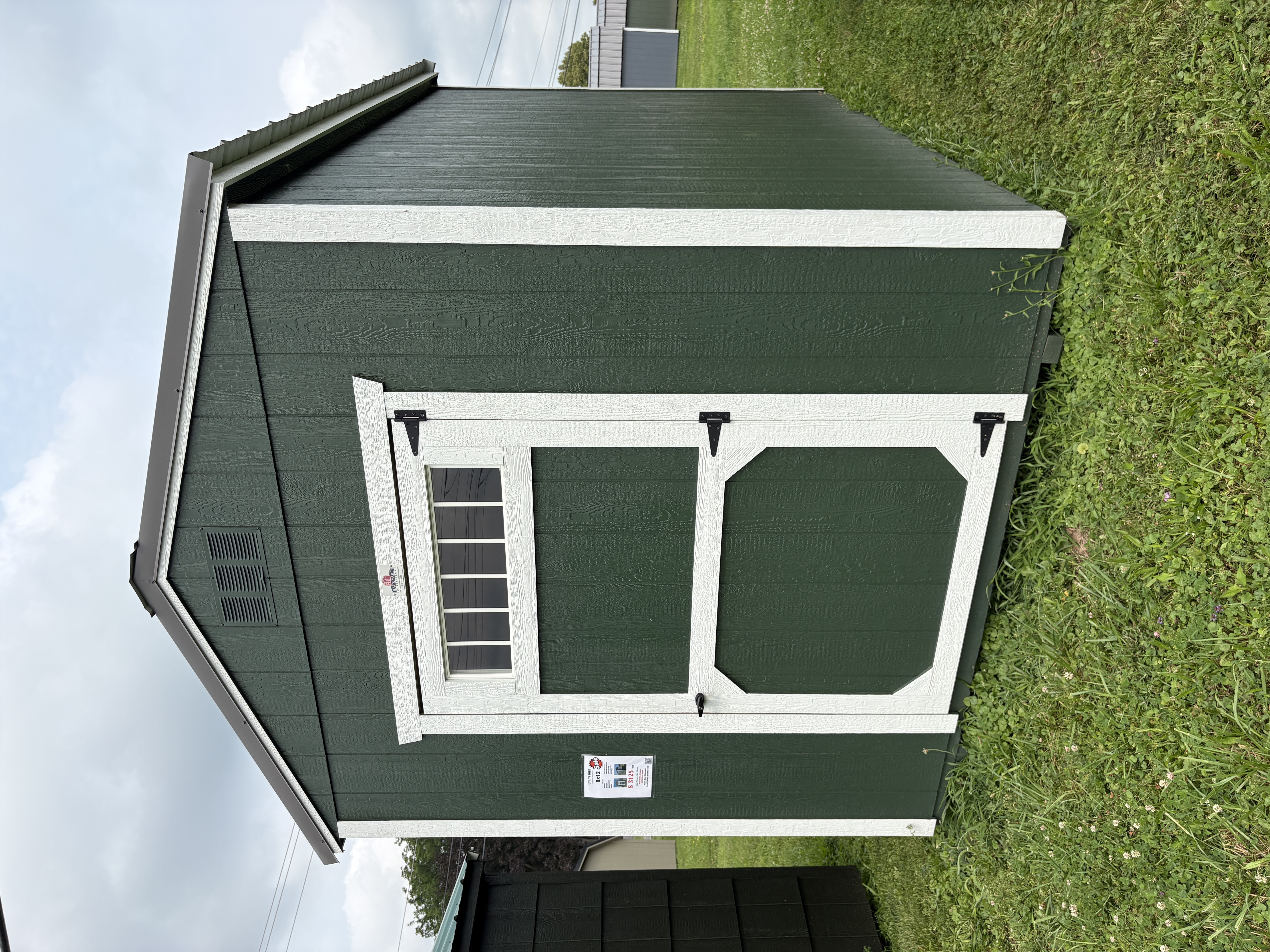 8x12 Utility Shed