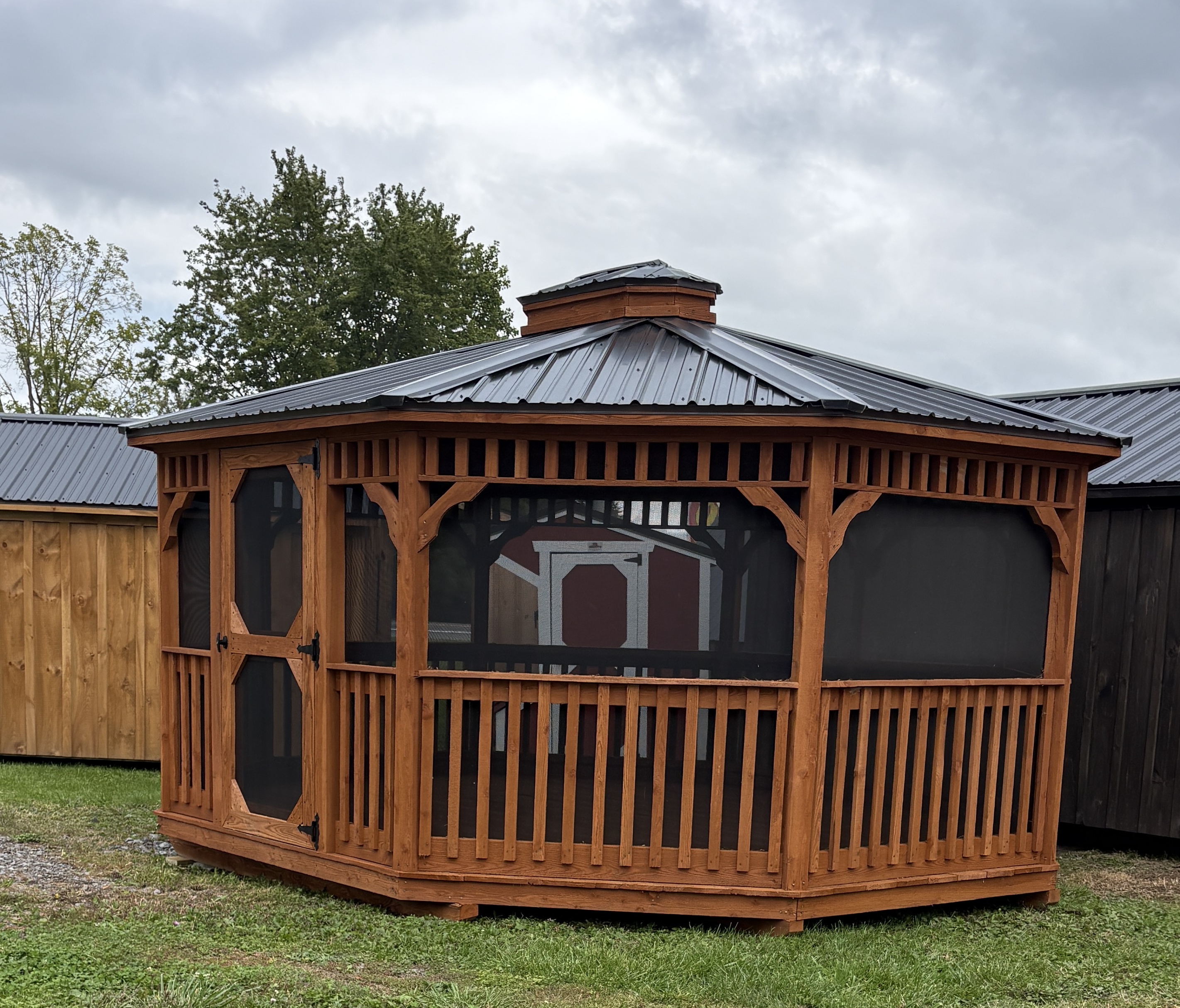 14x16 Screened Gazebo