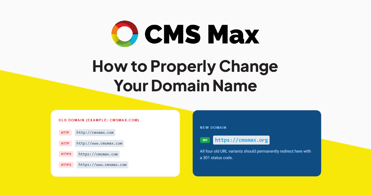 How to Properly Change Your Domain Name