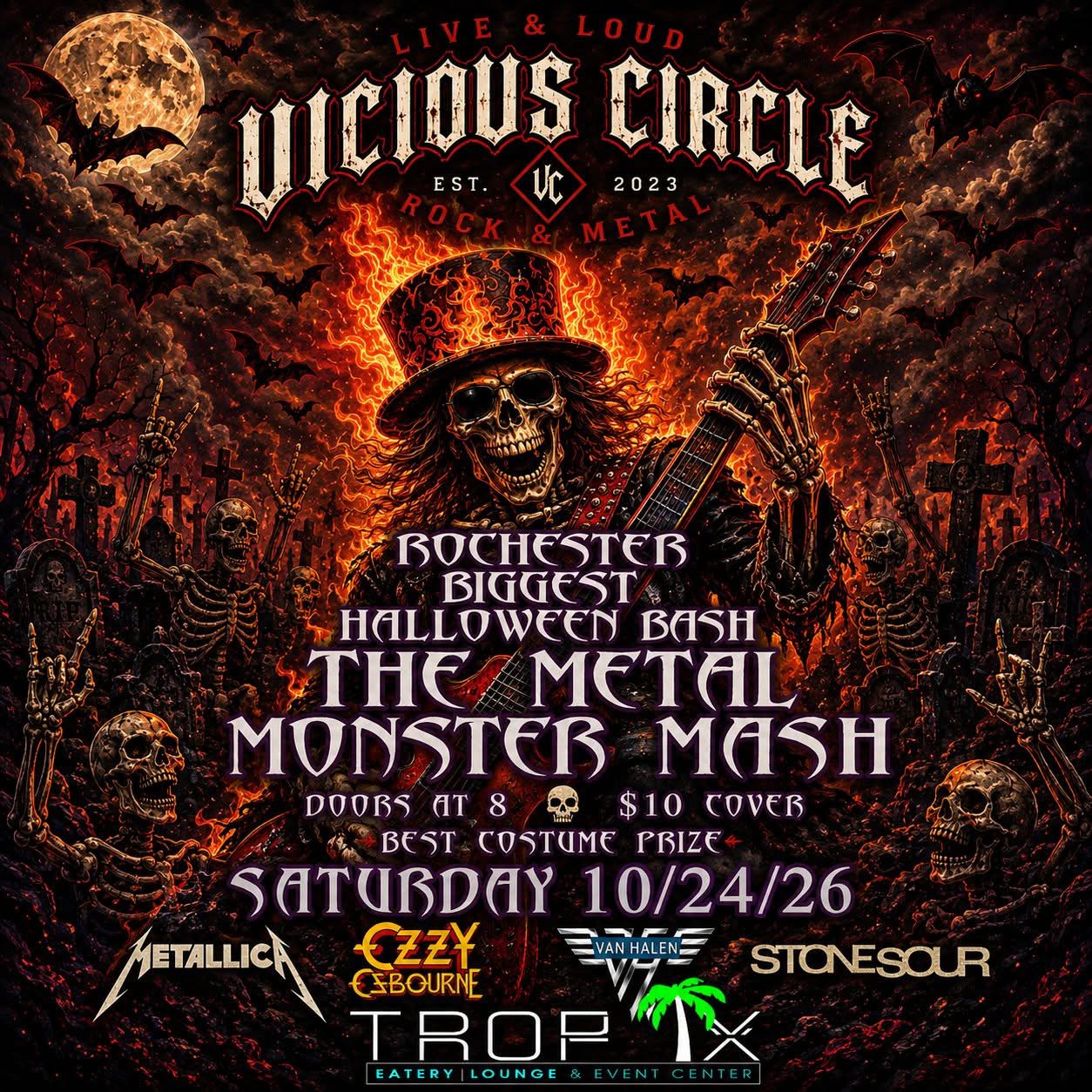 The Metal Monster Mash Halloween Bash