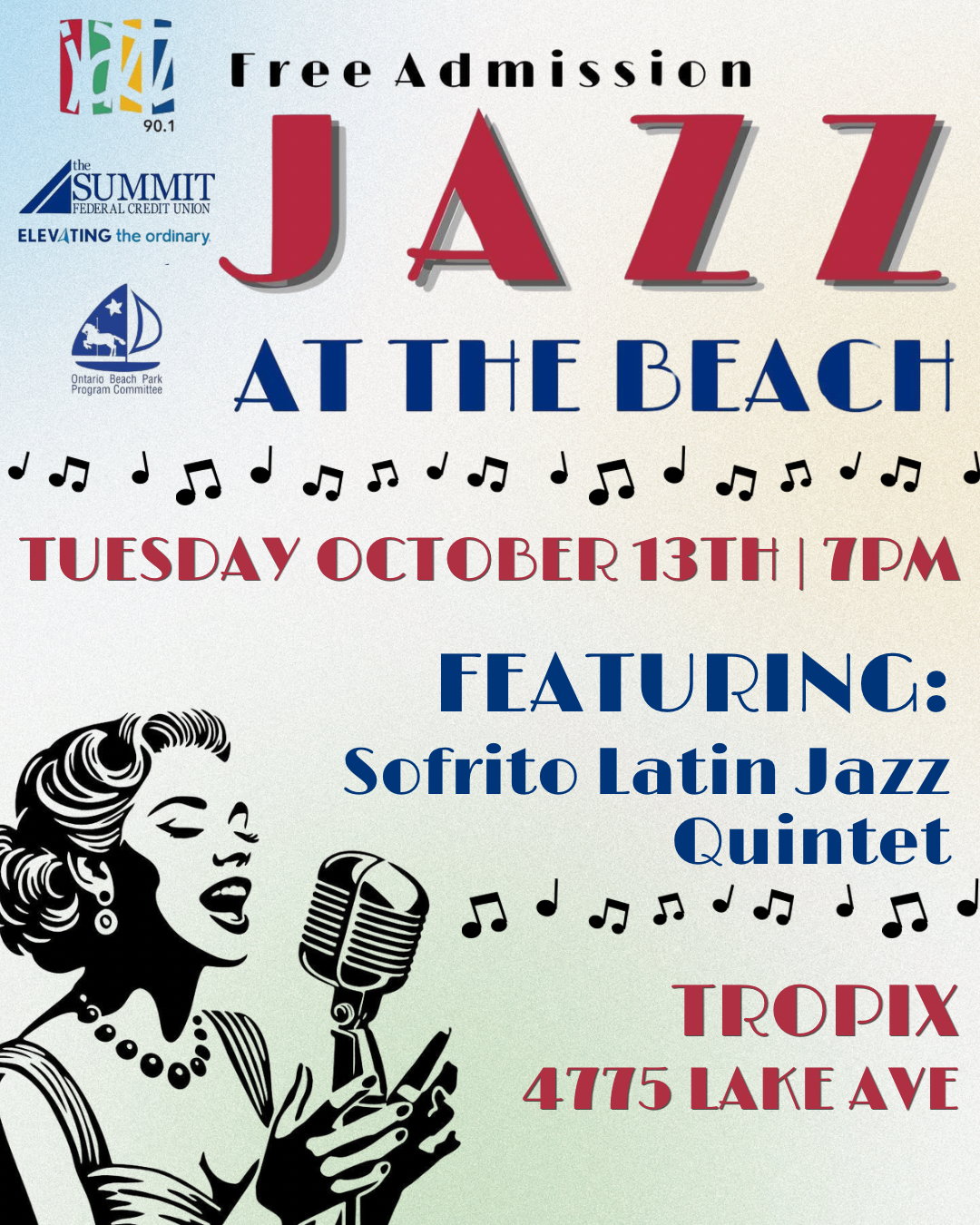 Jazz at the Beach : Sofrito Latin Jazz Quintet