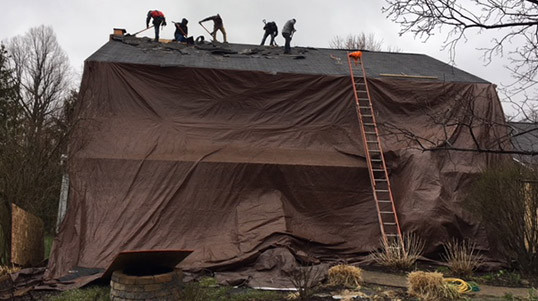 roof tear off image 2