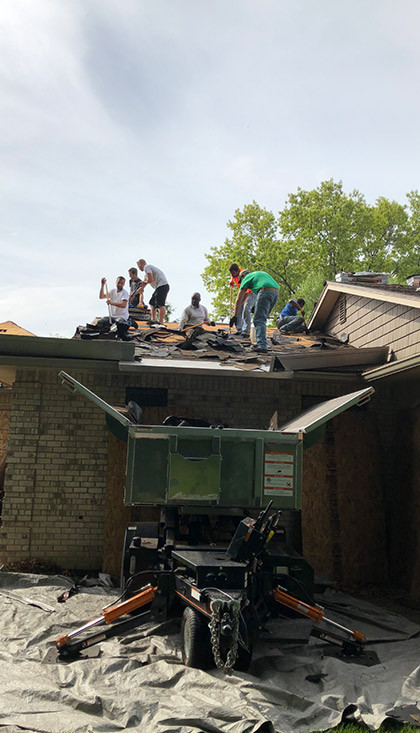 roof tear off image 5