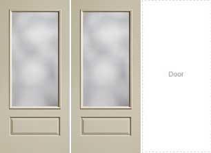 thermatru doors classic-craft canvas add left door