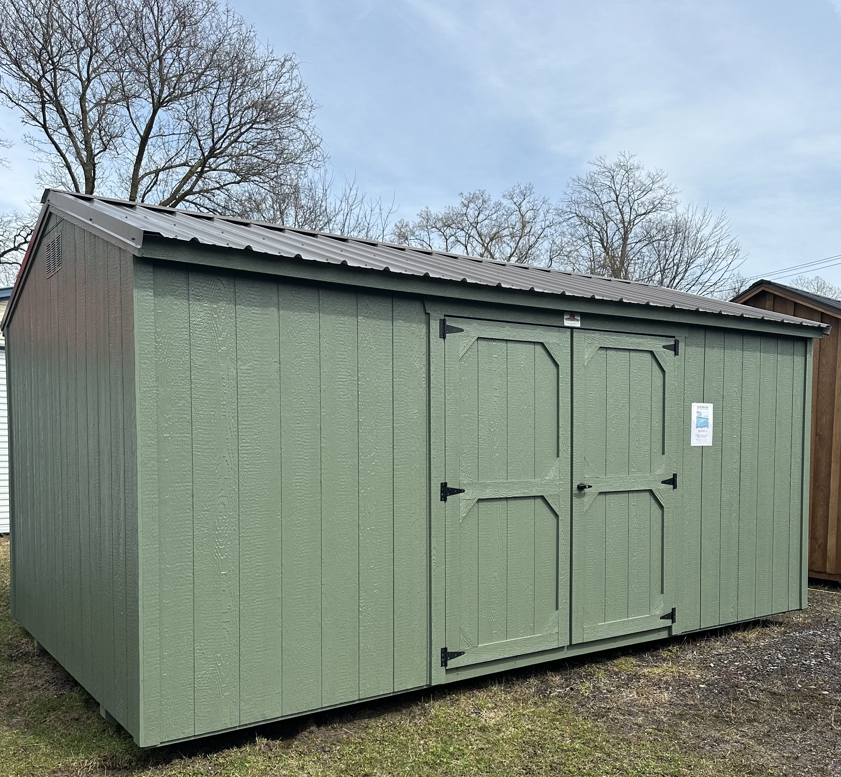 10x16 Utility Shed