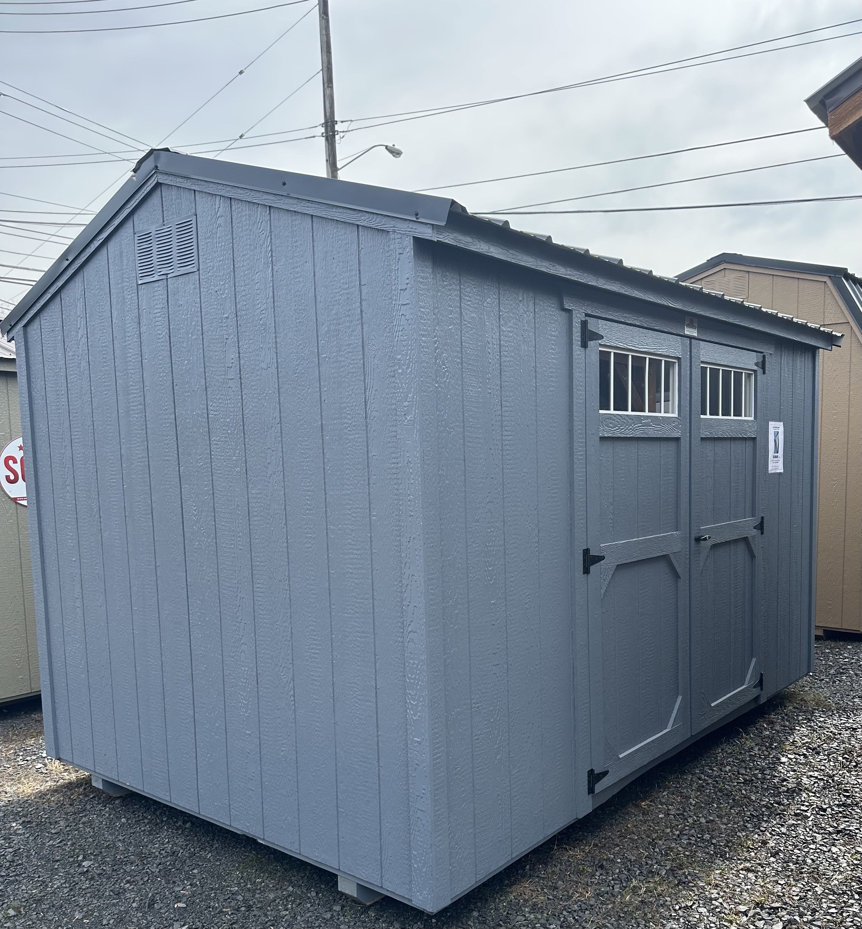 8x12 Utility Shed