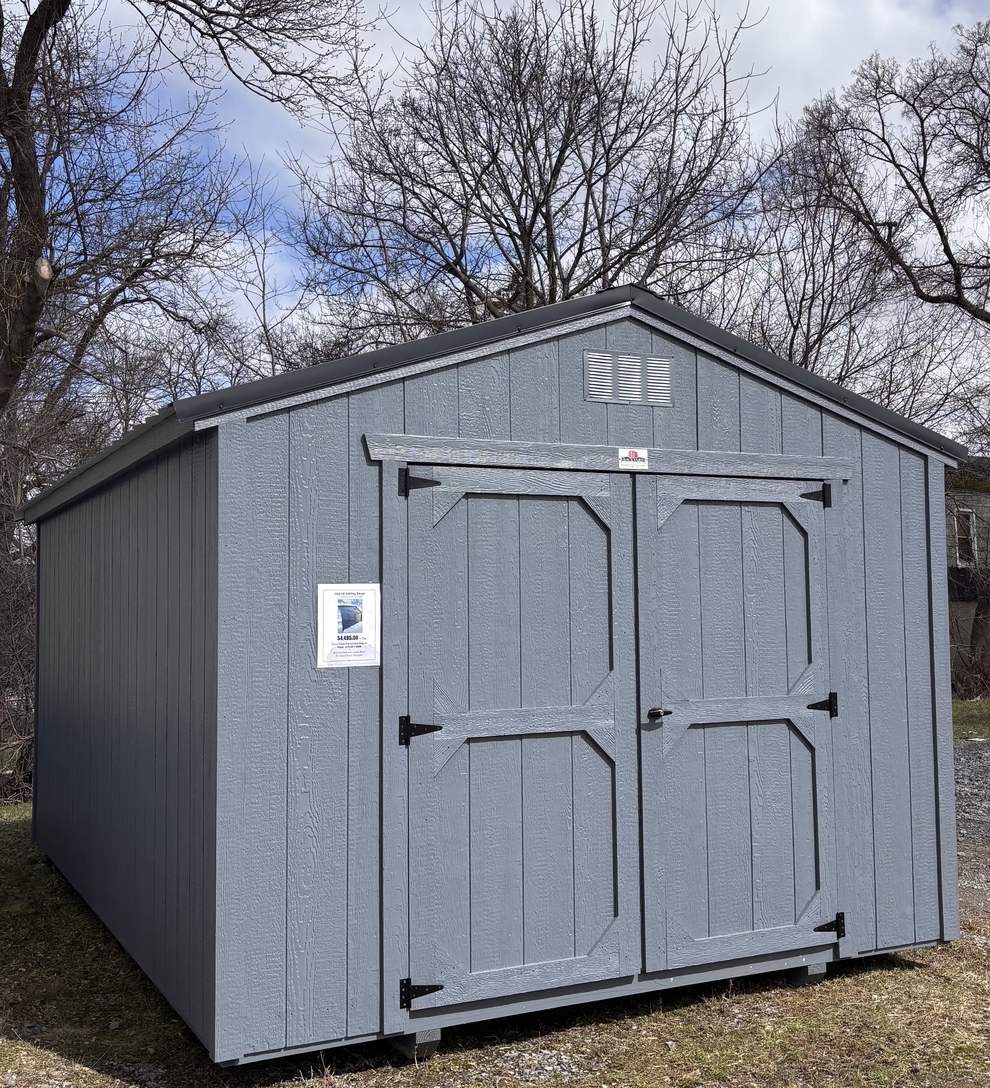 10x16 Utility Shed