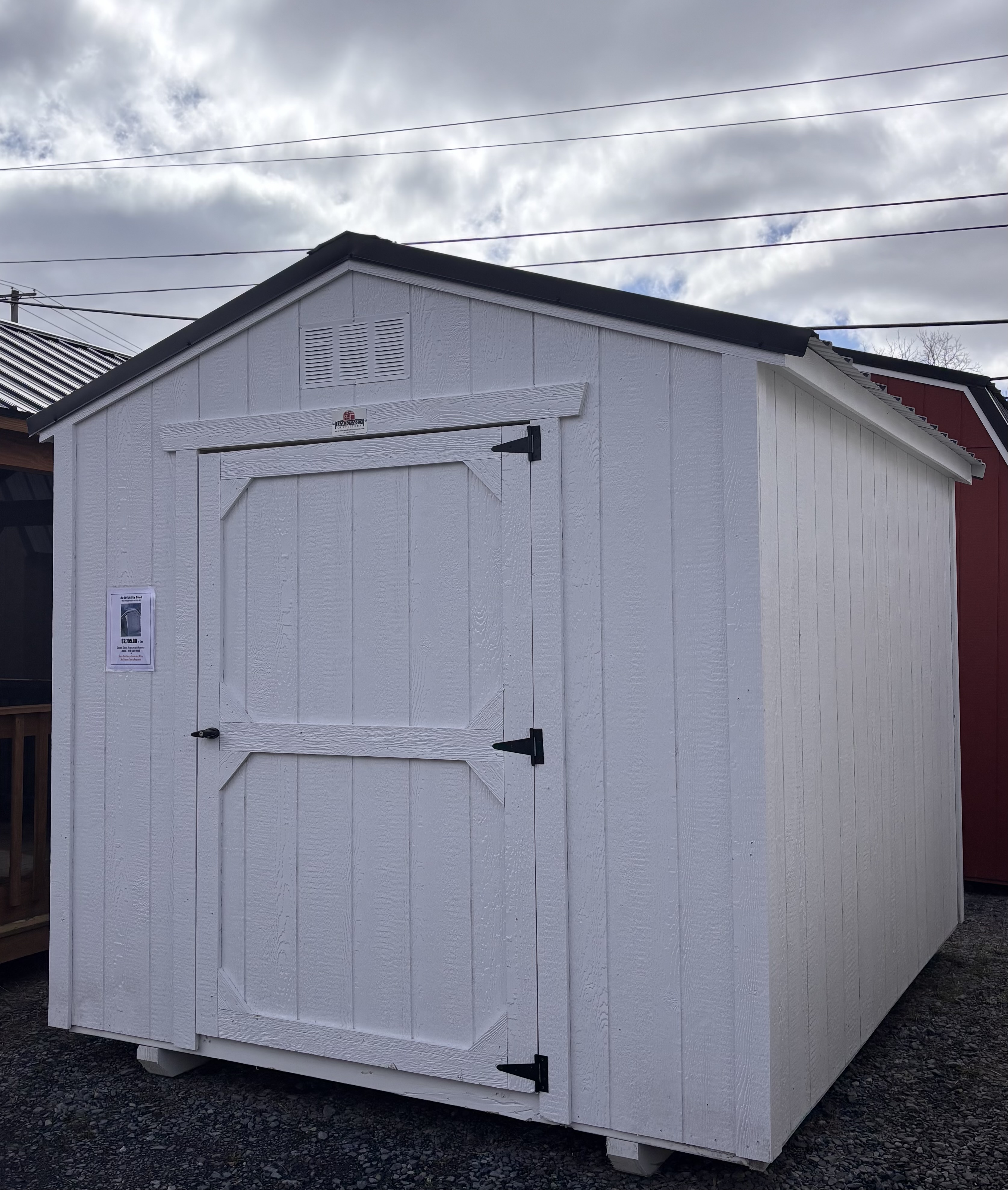 8x10 Utility Shed