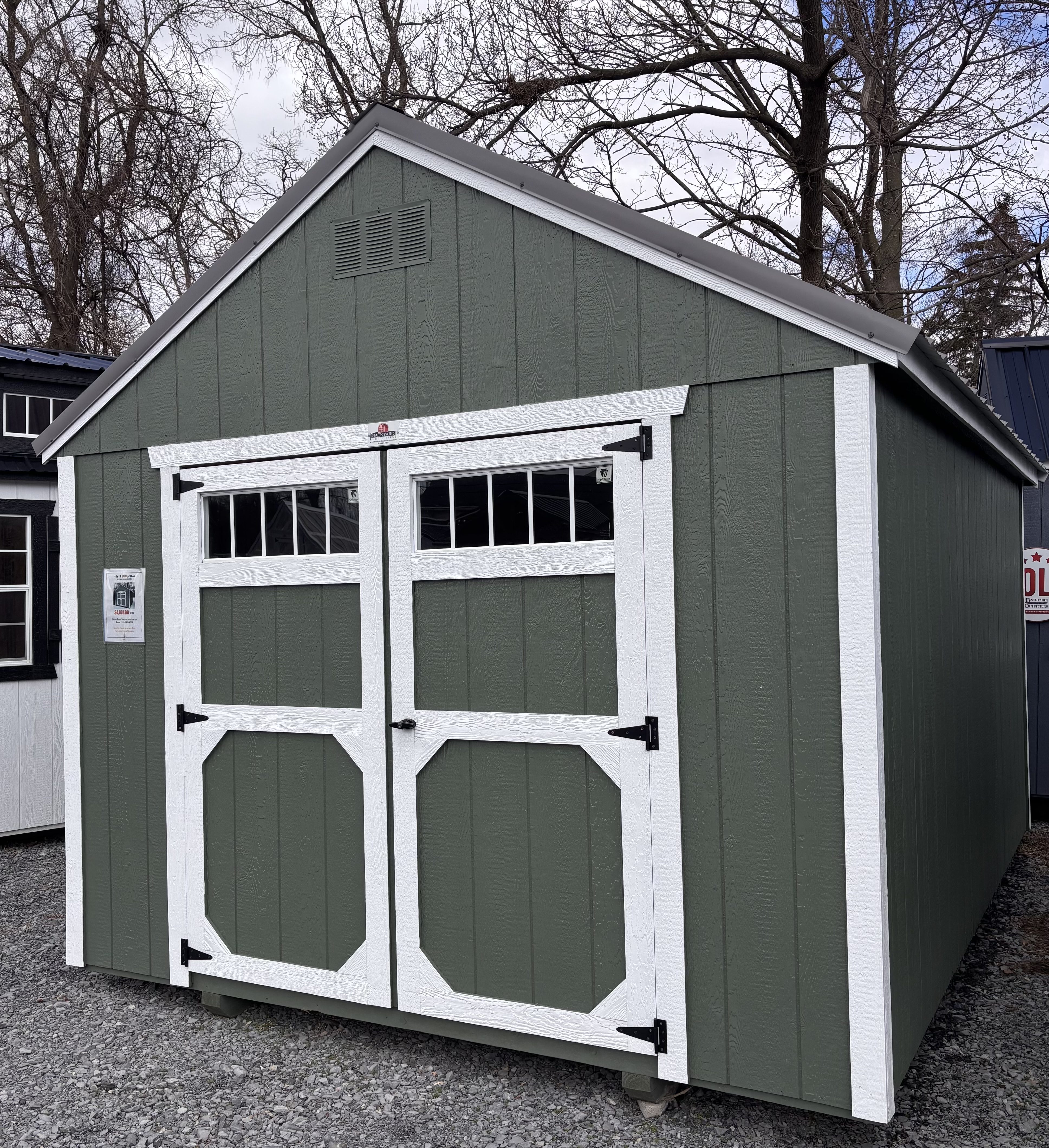 10x14 Utility Shed