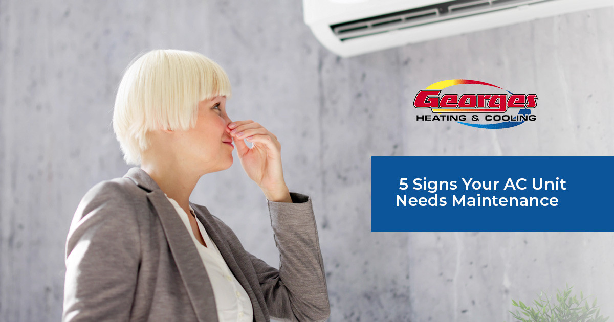 5 Signs Your AC Unit Needs Maintenance