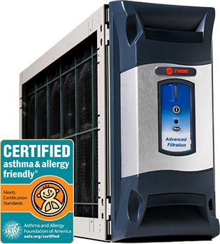 Trane certified asthma and allergy friendly ventilation system