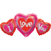 SS I Love You Shape