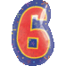 Jr Number 6 Multi Colo