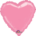 Metallic Pink Heart