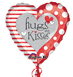 Red and White Hug-Kisses
