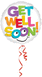 Get Well Colorful Letters
