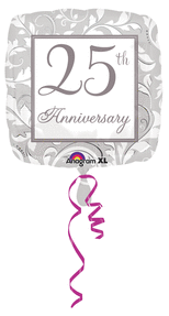 SilverElegant Scroll 25th Anniversary