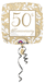 GoldElegant Scroll 50th Anniversary