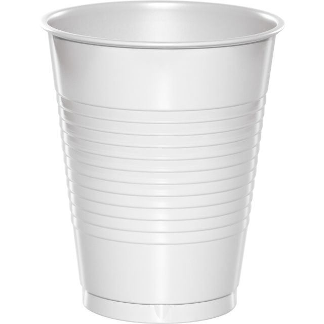 White 16oz Plstc Cup