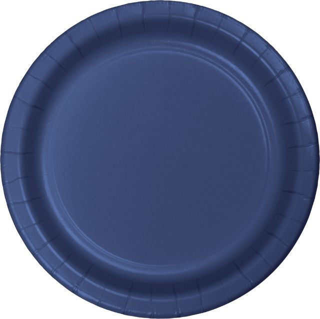 Navy 9in Ppr Plt