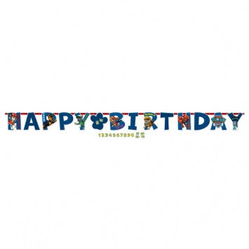 Paw Patrol Jumbo Letter Bnr