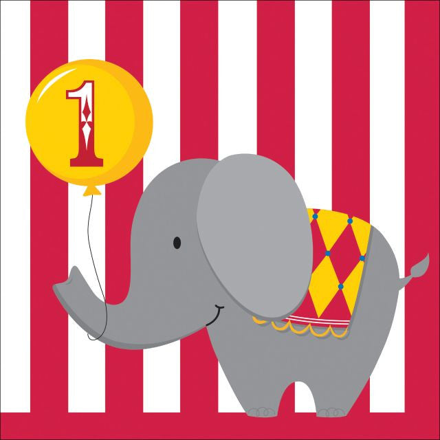 Circus Time 1st Bday Lun Nap