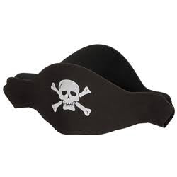 Pirate Foam Flat Hat