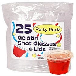 2.5oz Shot Glasses-Lids