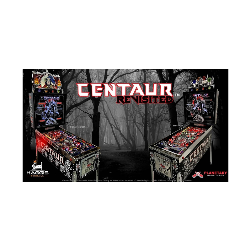 Centaur Revisited Pinball