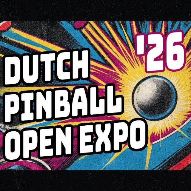Dutch Pinball Open 2026 event artwork