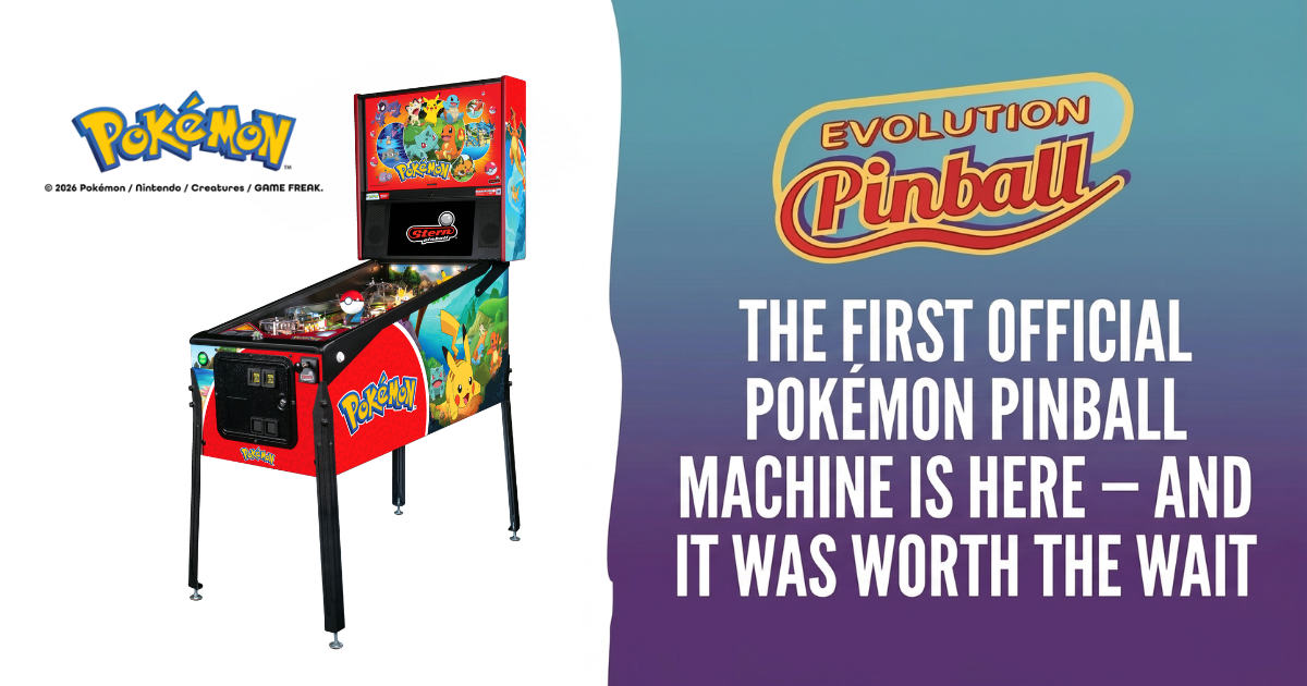 The First Official Pokémon Pinball Machine Is Here — And It Was Worth the Wait