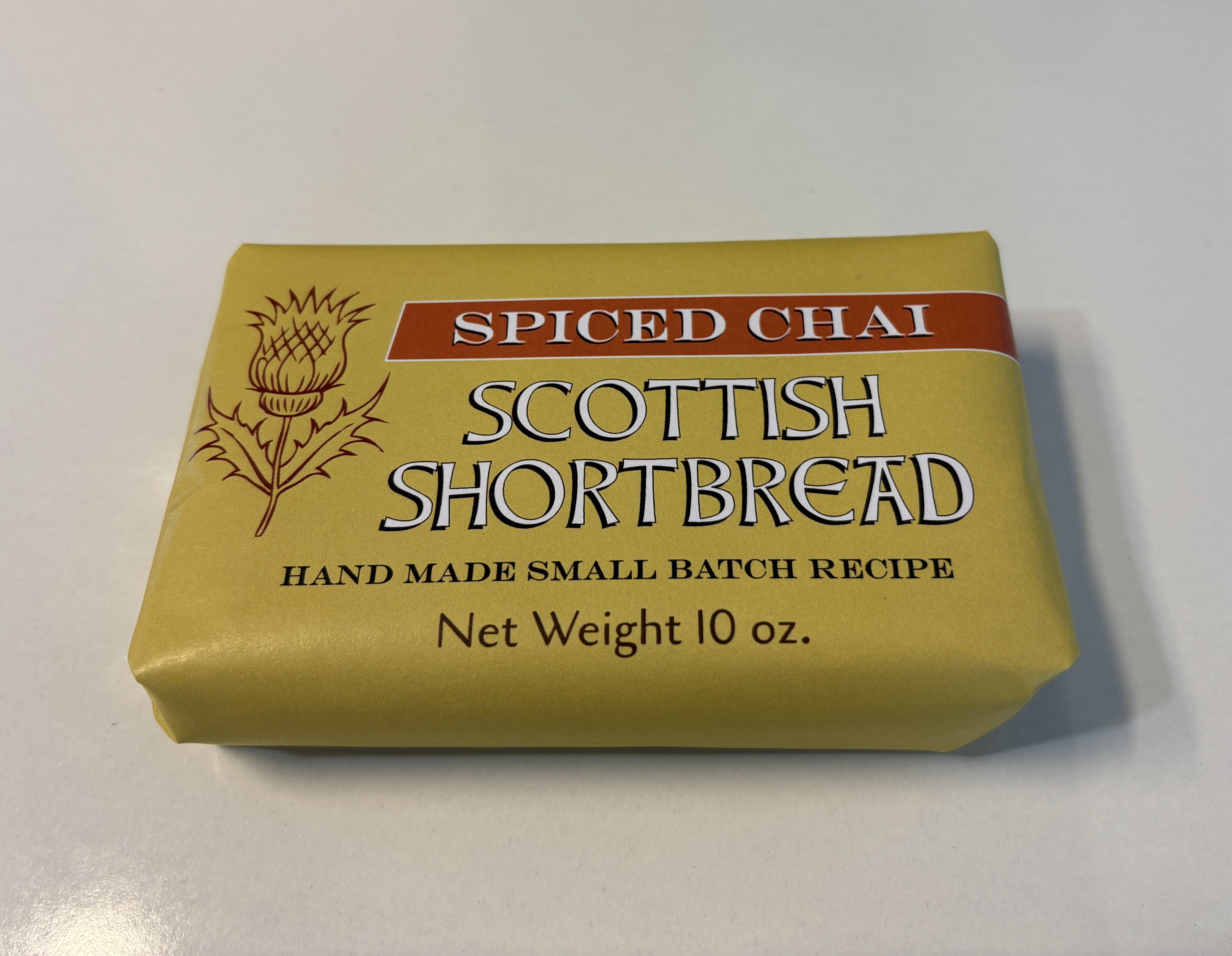 Spiced Chai shortbread