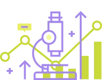 graphs simulating marketing results