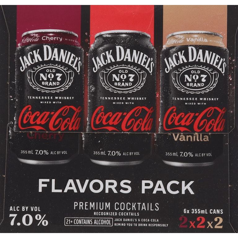 Jack & Coke Variety 6-Pack