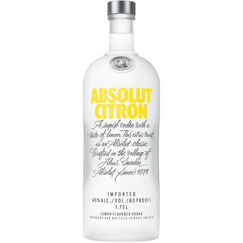 Absolut Citron Vodka 1.75L
