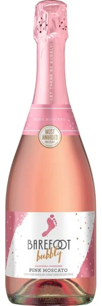 Barefoot Bubbly Pink Moscato 750ml