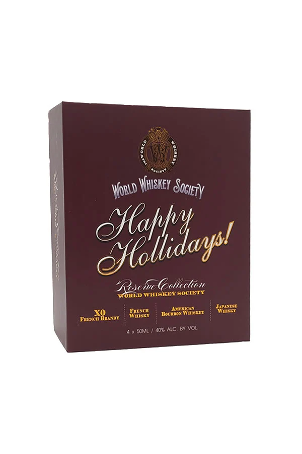 Xmas Reserve Collection 4 Pk World Whiskey Society