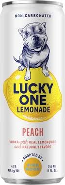 Lucky One Peach Lemonade 355ml