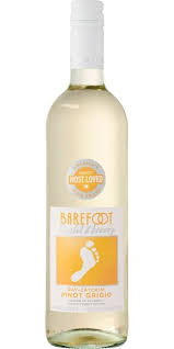 Barefoot Bright & Breezy Pinot Grigio 750ml