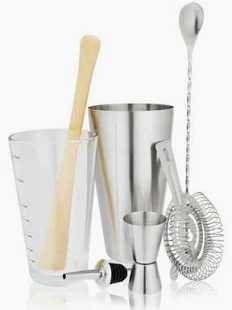 Barware Set 7 Piece True Brands