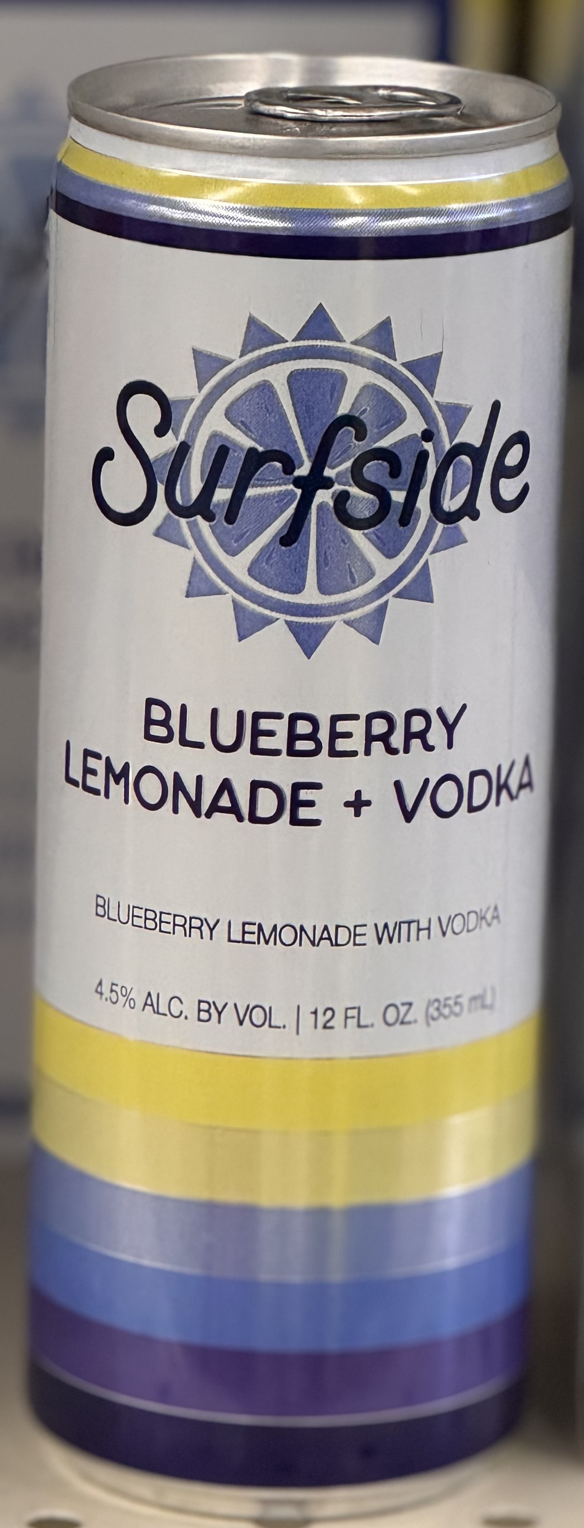 Surfside Blueberry Lemonade Vodka 355ml