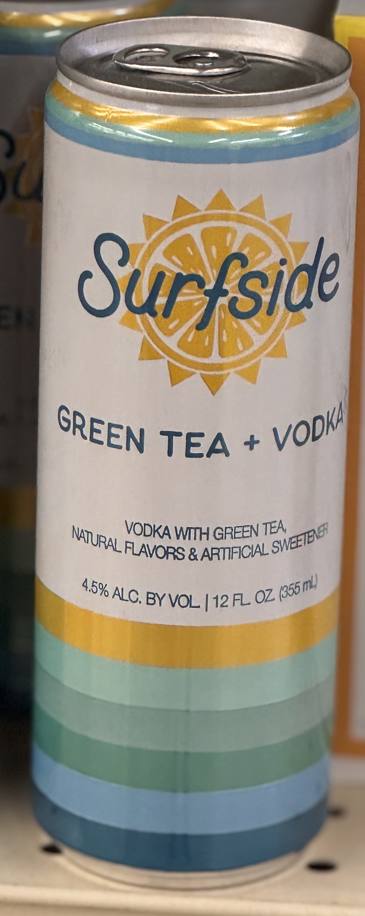 Surfside Green Tea + Vodka 355ml