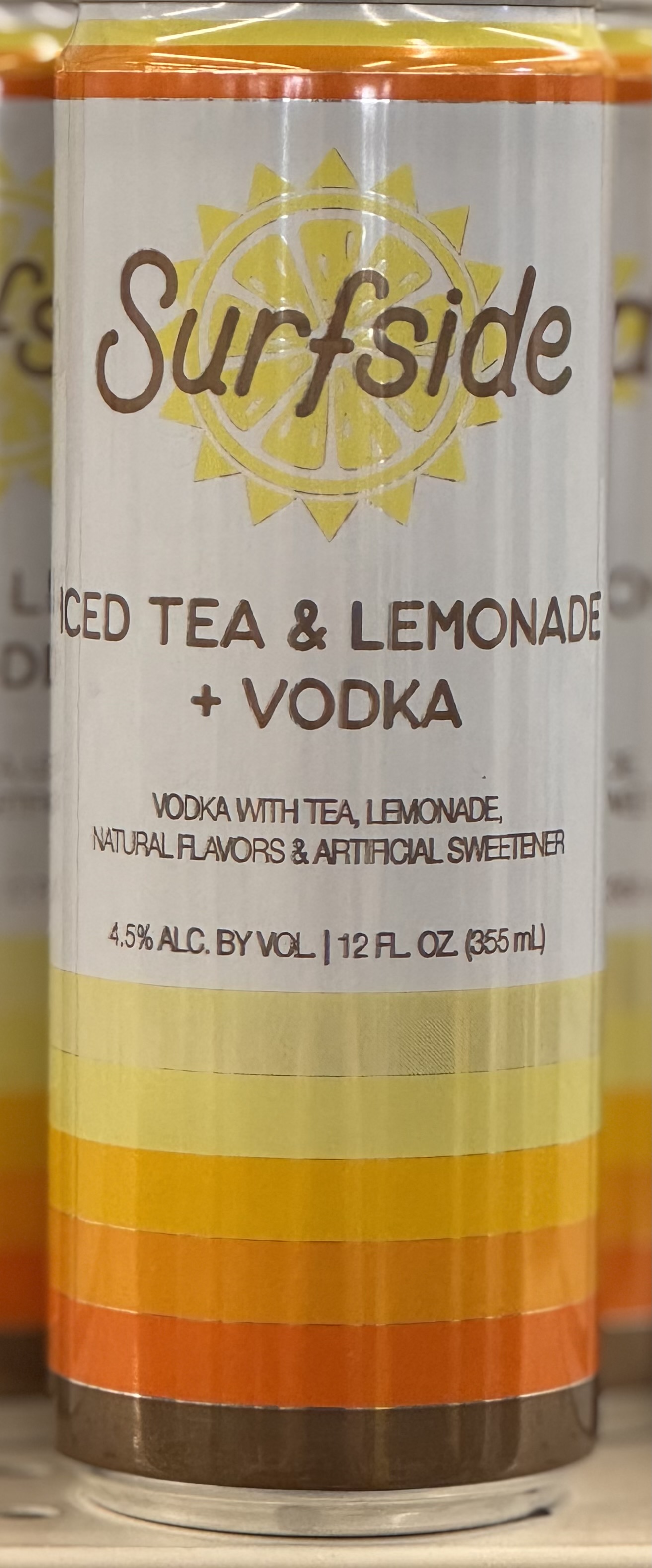 Surfside Iced Tea & Lemonade Vodka 355ml